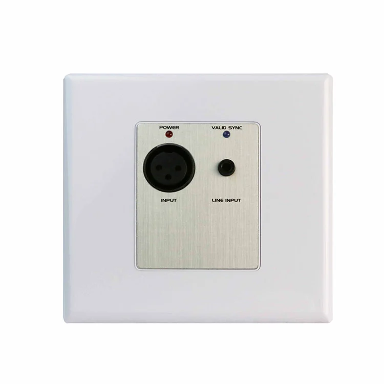 4ch Dante audio interface na may mic at linya ng pag -input