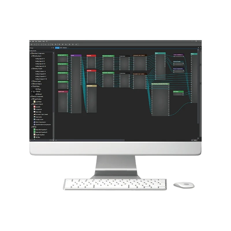 Dante 64 sa 64 Out Open Architecture DSP Network Audio Processor